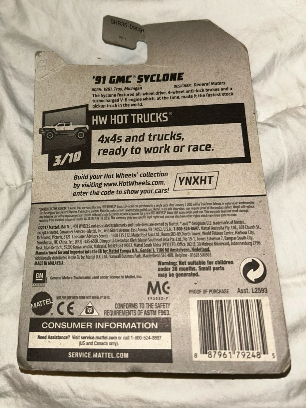 Hot Wheels new unopened